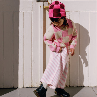 Sunday Beanie - Bright Pink
