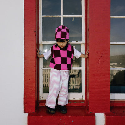 Sunday Beanie - Bright Pink