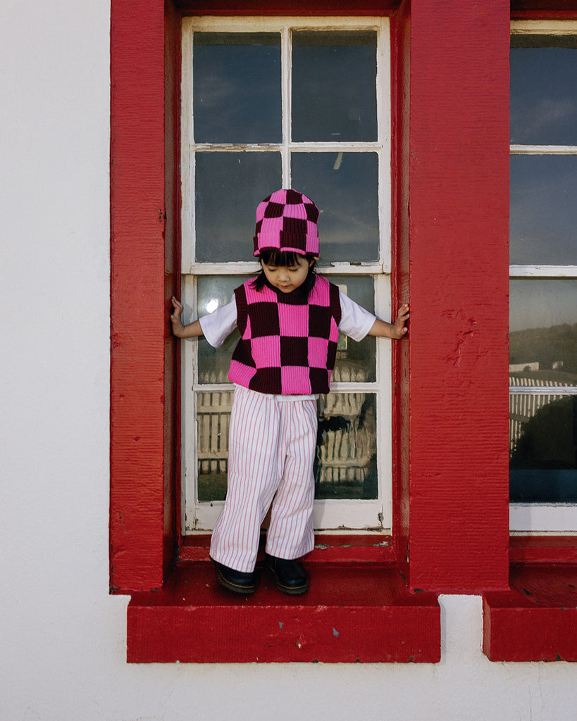 Sunday Beanie - Bright Pink
