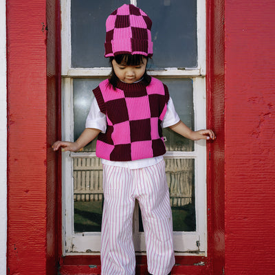 Sunday Beanie - Bright Pink