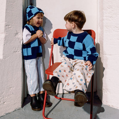 Sunday Knit - Blue