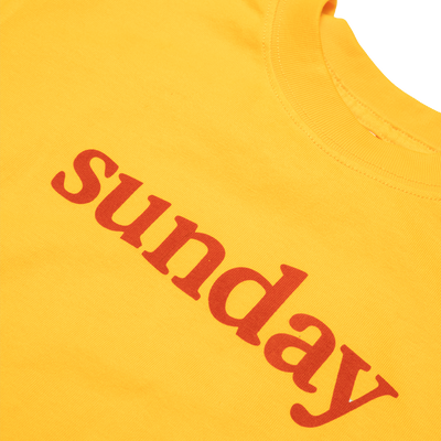 Sunday Tee - Yellow