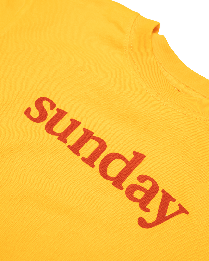Sunday Tee - Yellow