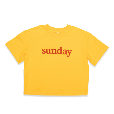 Sunday Tee - Yellow