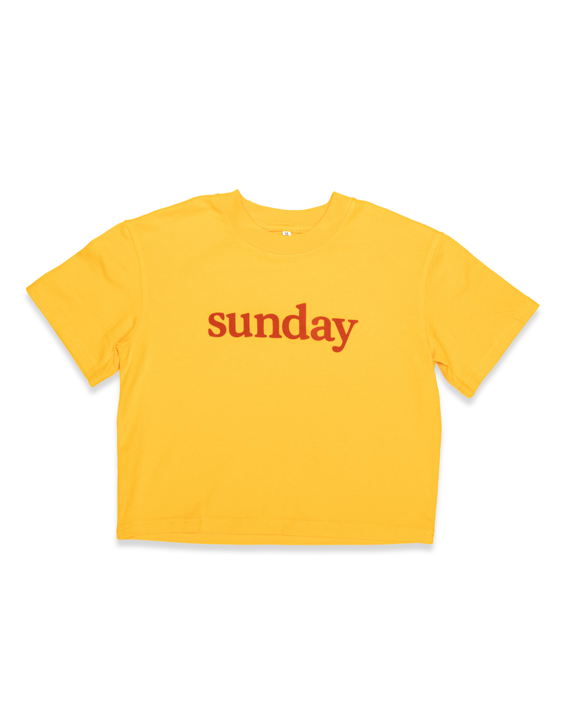 Sunday Tee - Yellow
