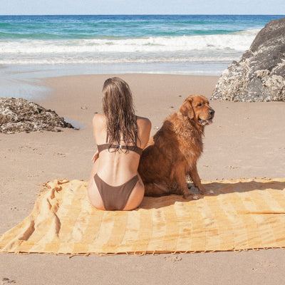 Golden Beach Blanket