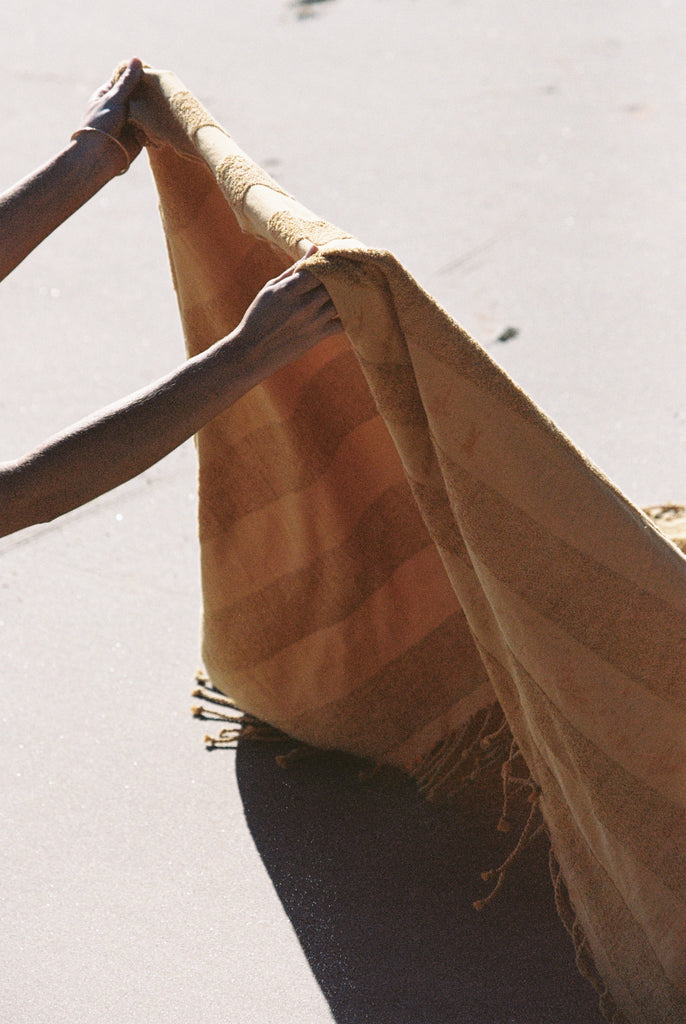 Golden Beach Blanket