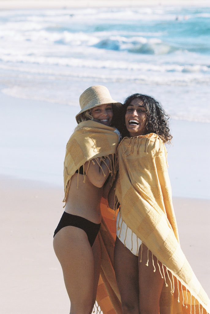 Golden Beach Blanket