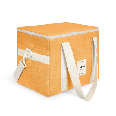 Golden Towelling Cooler Bag