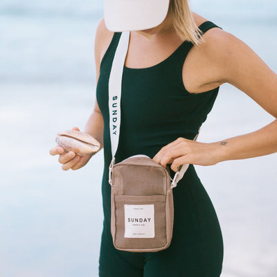 Husk Mesh Crossbody Bag