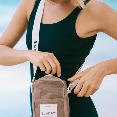 Husk Mesh Crossbody Bag