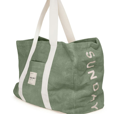 Tallow Towelling Beach Bag