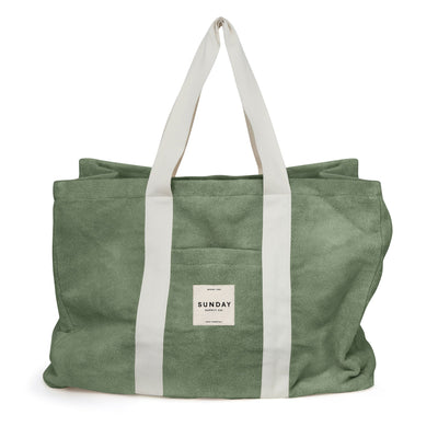 Tallow Towelling Beach Bag