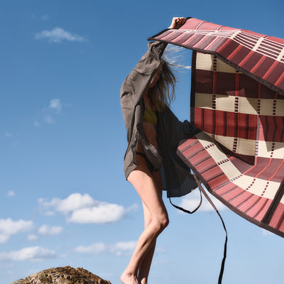 Woven Outdoor Mat - Ember