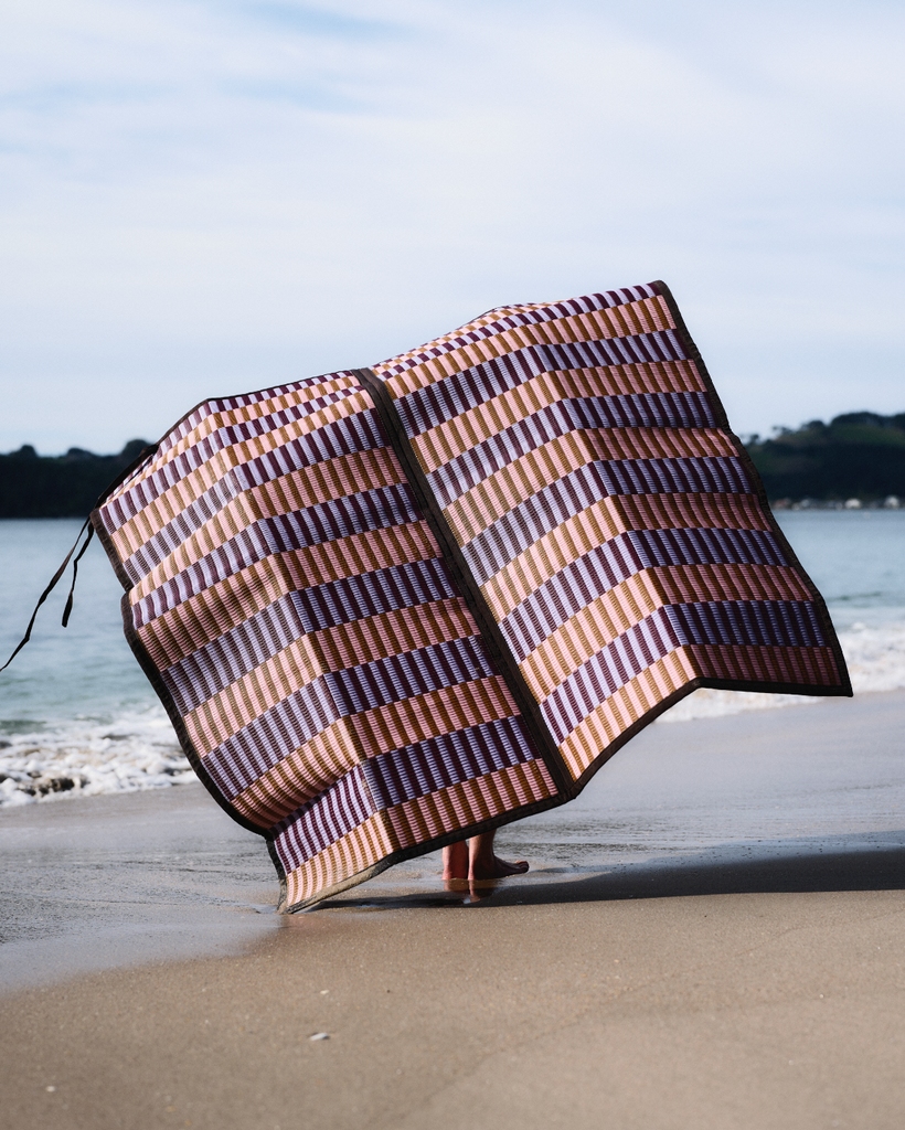 Woven Outdoor Mat - Sakura