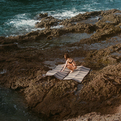 Woven Outdoor Mat - Tsuki