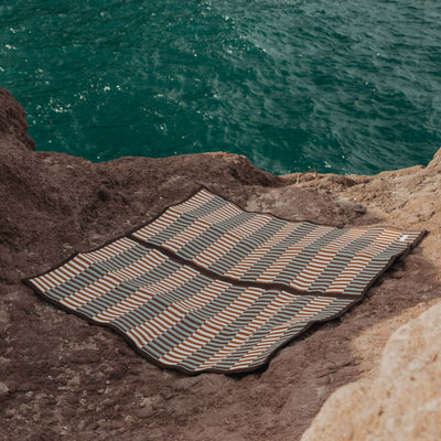 Woven Outdoor Mat - Tsuki