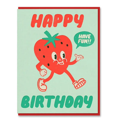 Card - Birthday Strawberry