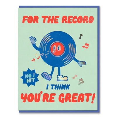 Card - For the Record