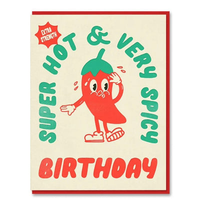 Card - Super Hot & Very Spicy