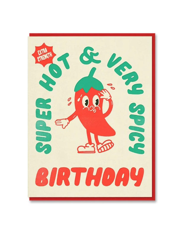 Card - Super Hot & Very Spicy