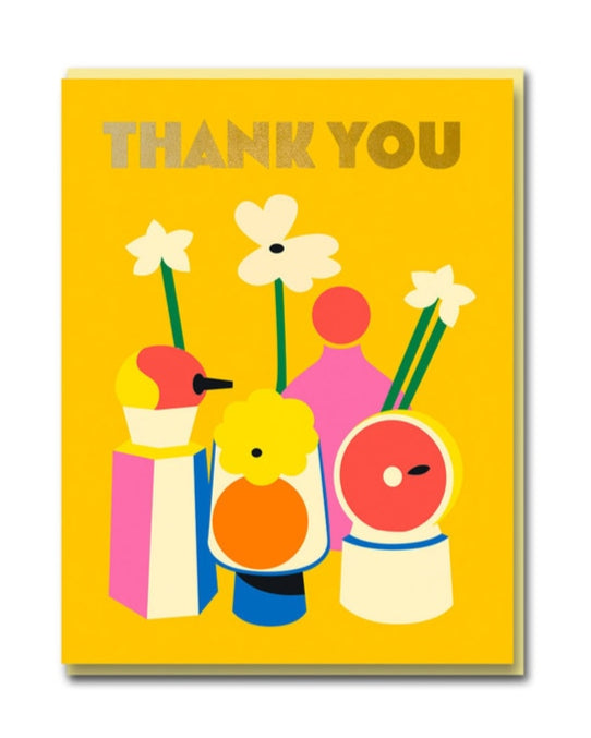 Card - Thank You Flowers