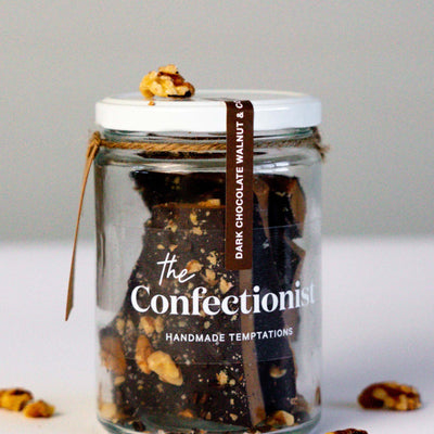 Dark Chocolate, Walnut & Coffee Toffee