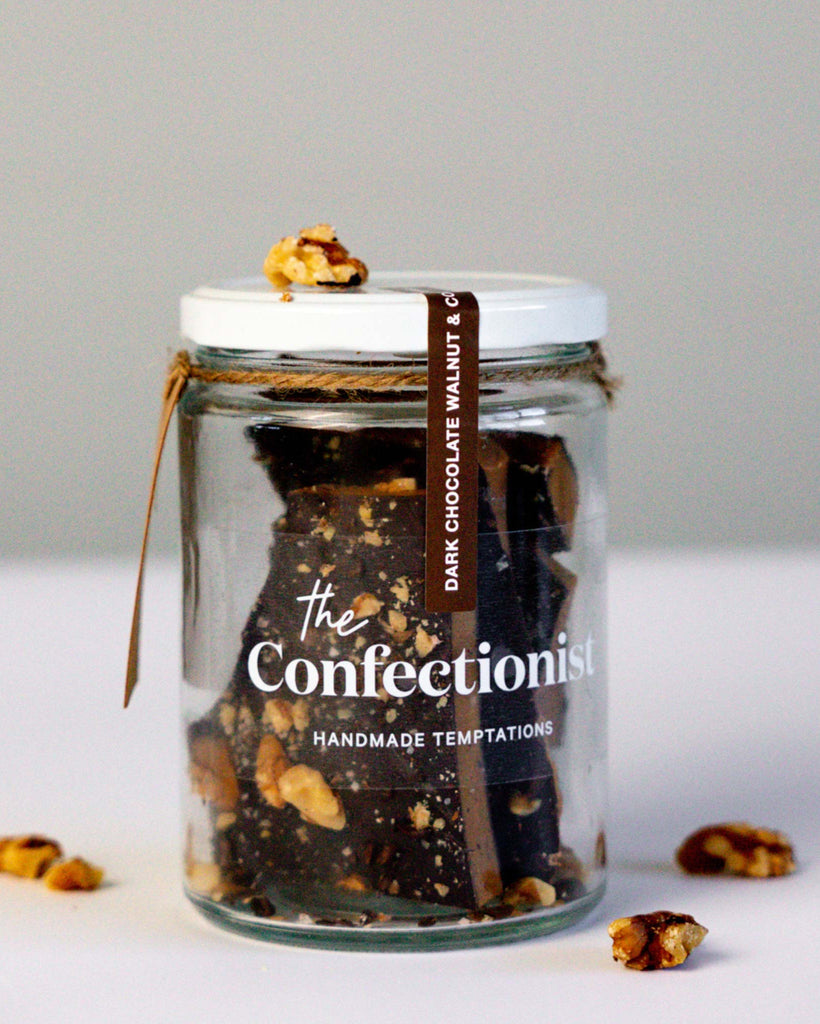 Dark Chocolate, Walnut & Coffee Toffee