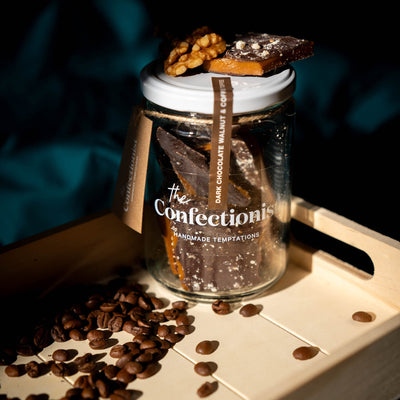 Dark Chocolate, Walnut & Coffee Toffee