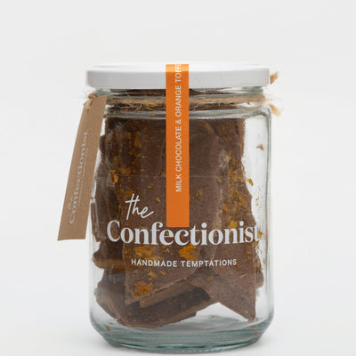 Milk Chocolate & Orange Toffee