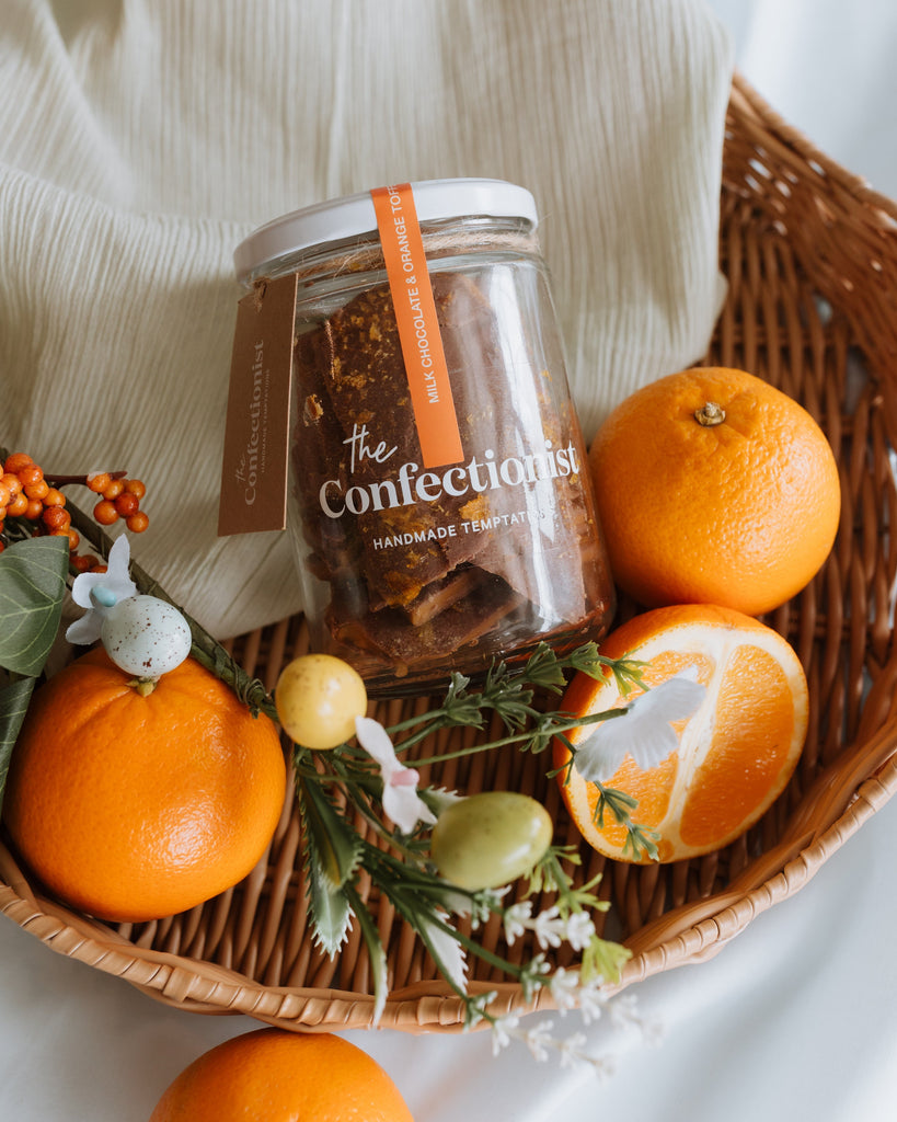 Milk Chocolate & Orange Toffee