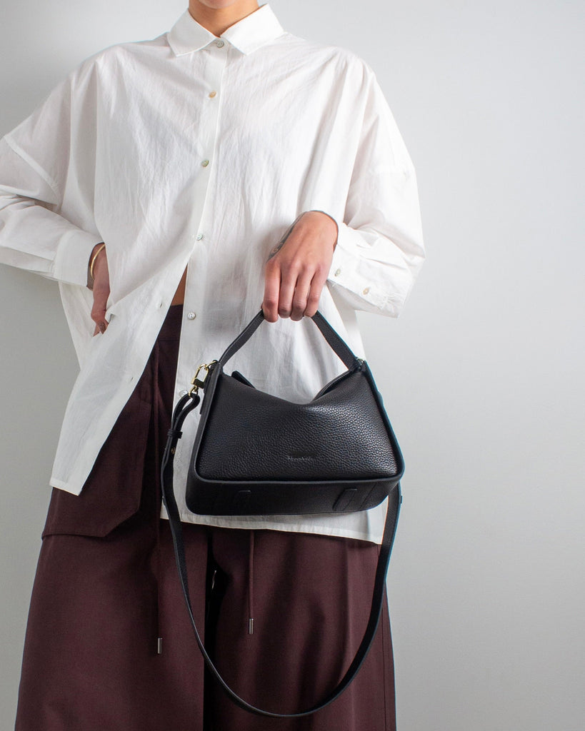 Clementine Bag - Black with Gold
