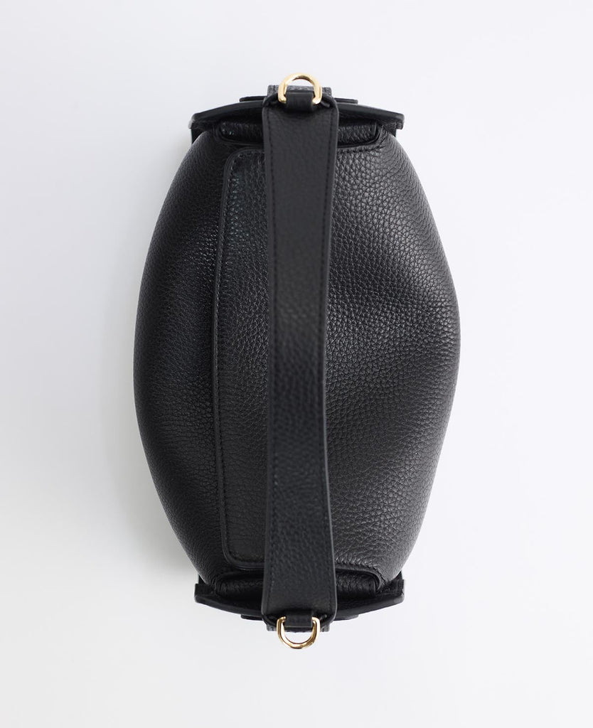 Clementine Bag - Black with Gold