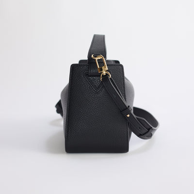 Clementine Bag - Black with Gold