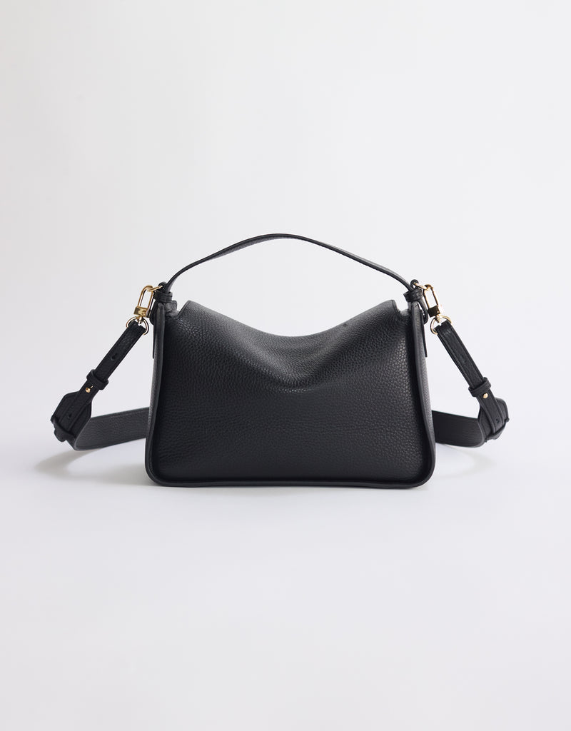 Clementine Bag - Black with Gold