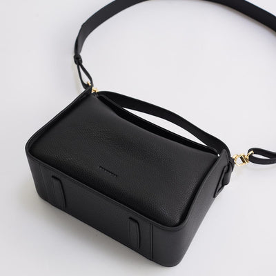 Clementine Bag - Black with Gold