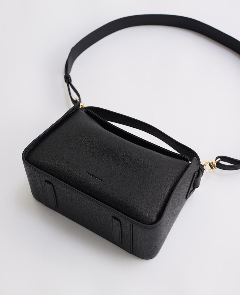 Clementine Bag - Black with Gold