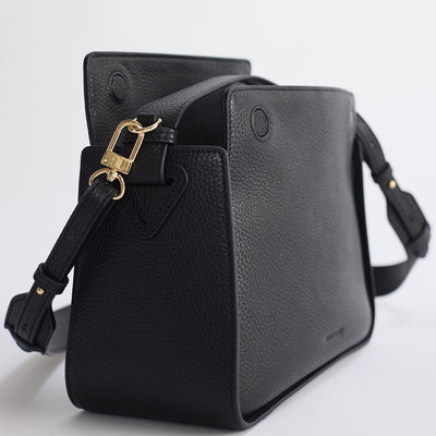 Clementine Bag - Black with Gold