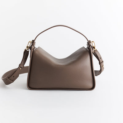 Clementine Bag - Mushroom with Gold