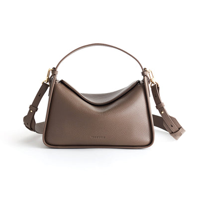 Clementine Bag - Mushroom with Gold