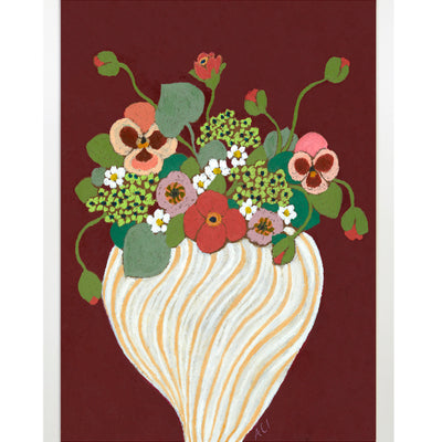 Print - Maroon