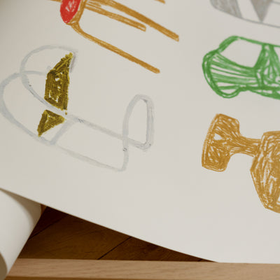 Print - A Collection of Chairs