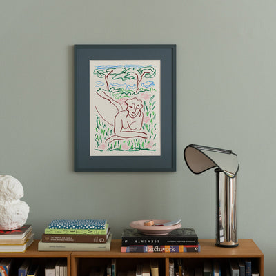 Print - Woman in Grass
