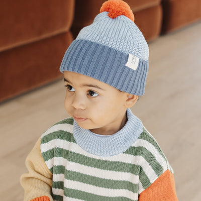 Chunky Beanie - Sky
