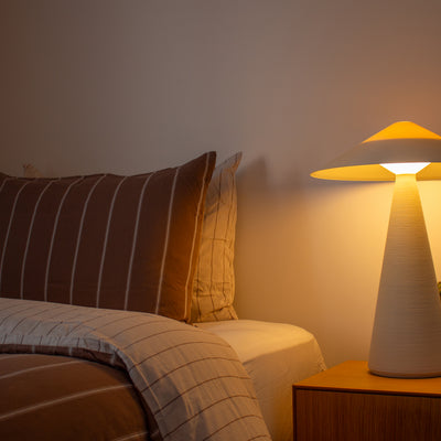 Century Table Lamp - Eggshell