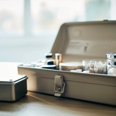 Camber-top Toolbox - Beige