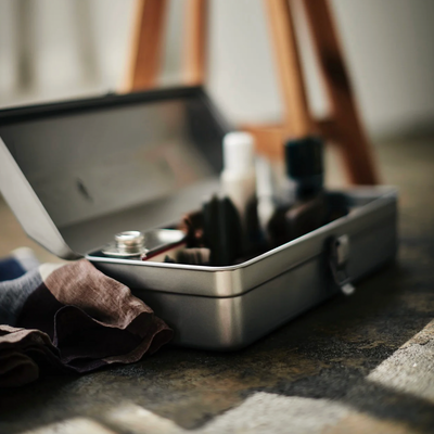 Camber-Top Toolbox - Silver