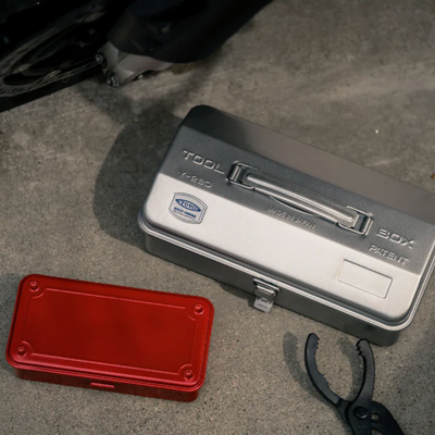 Camber-Top Toolbox - Silver