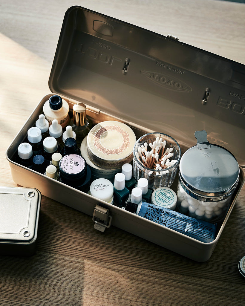 Camber-top Toolbox - Beige