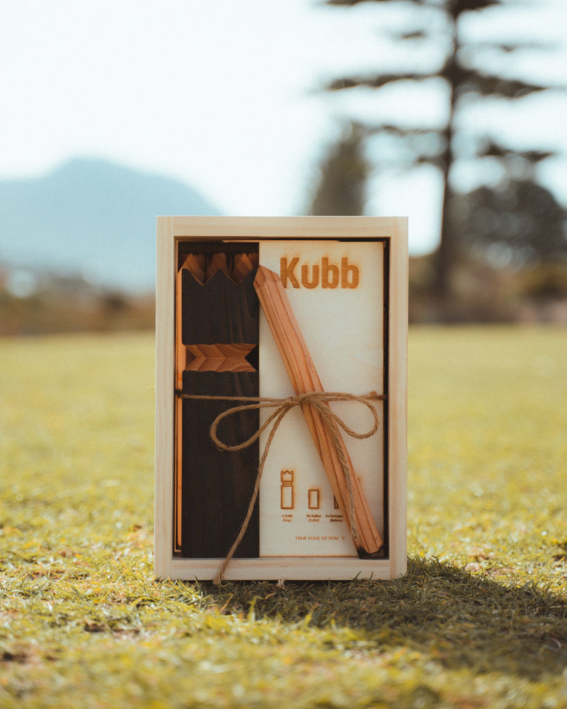 Wooden Kubb Set